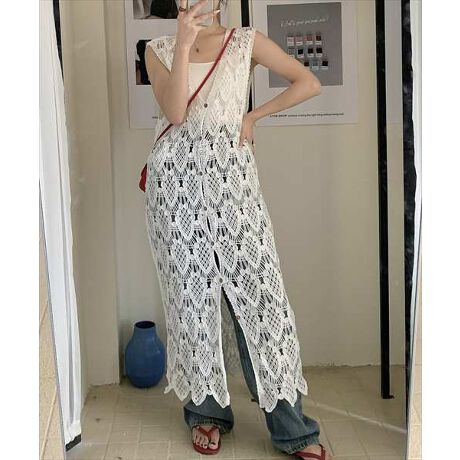 ǔer@h}w֎~xɈߑ͂܂fB[X NVF҂݃WuVvR[fɃvXONvNVF҂݃OWCROCHET LONG GILETFREE SIZEŃIVɋGߊvXNVF҂݃OWtĂɂ҂ȕ͋C̃OWBVvȃR[fɍ킹ĂȂꊴX^CɁB߂̃pcƑQIFabricщĤ郂wA̖юgpBtĂɂ҂ȕłBDetail PointJĂ߂Ă킢tg{^Ȃ̕Ltg{^fUC܂ŕ߂ăs[X̒ȂIVIzCg MODEL size : FREE167cm/48.5kgyidlzEňFEFELkFȂEnFȂTCY͕uő肵Ă܂BTCÝATCY𑪂Ă邽ߑ덷łꍇ܂B@H̊֌WAe̐ӏ(u)y-3cm`+3cmzx́@덷̋e͈͂ƂĒĂ܂̂ŁA\߂܂BîF͎Be̊AfBXvC̔FȂǂɂƑ̈Ⴂ邱Ƃ܂B@\߂܂Bn̎ɂÄʒuʐ^ƈقȂꍇ܂BB[^:tops2187]