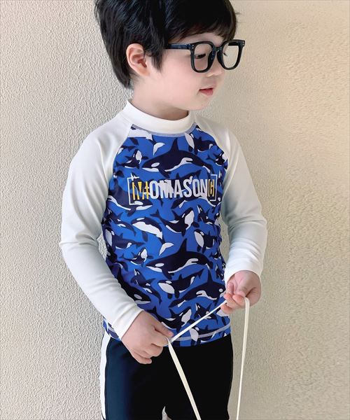 [�}���C]�L�b�Y���� �����o�C�J���[���b�V���K�[�h�g�b�v�X+�V���[�g�p���c+�V���[�g�p���c �㉺3�_�Z�b�g/�e�f�B�V���b�v�iTeddyShop�j �u���[�n���̑�