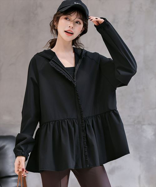 テディショップ Teddyshop 【紫外線遮蔽率 99.9%以上】レディース バックリボンノースリーブラッシュガードトップス+センタースリットロング テディショップ Teddyshop 【紫外線遮蔽率 99.9%以上