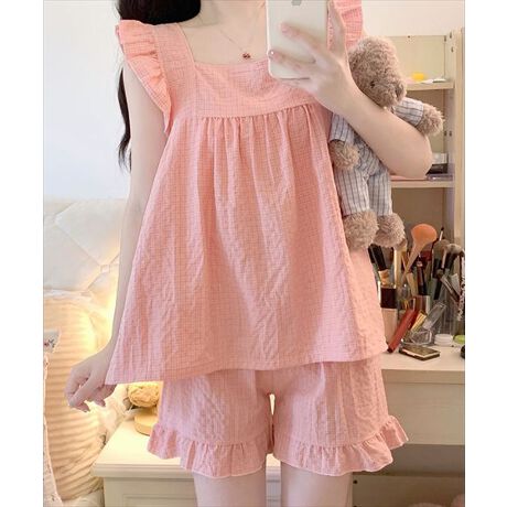 fB[X t [EFAROOMWEAR- Pajamas -Ɣ̐nŁACȃ[EFABt~`jbNgbvXɁAt̃V[gpcł炭񂾂Ǐ̎q炵΂聝ł̂т߂⏗qA܂ɂ߂łBIt's time to relax.m[X[utőu₩ŁA炵ۂɁBẻ̓SɂȂĂEASnyXBŐ؂ւ`jbNfUĈ̃CӂJo[B̃ttF~jȃV[gpc̓EGXgSŊyȐSnByidlzEňFEFȂELkFȂEnFȂTCY\mF̏AԈႢ̂Ȃ悤wBTCÝATCY𑪂Ă邽ߑ덷łꍇ܂B@H̊֌WAe̐ӏ(u)y-3cm`+3cmzx́@덷̋e͈͂ƂĒĂ܂̂ŁA\߂܂BîF́AƖ̊֌WŎƑ̈Ⴂ邱Ƃ܂BBn̎ɂÄʒuʐ^ƈقȂꍇ܂BB[^:roomwear242]