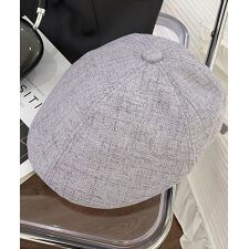 【アジャスター調節可/裏地付き】韓国っぽヴィンテージライクキャスケット レディース