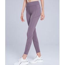 レディース ハイウエストヨガフィットネスレギンス