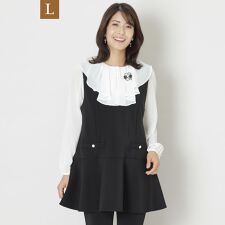 L】ツイーディーニットジャケット | トゥービーシック(TO BE CHIC 