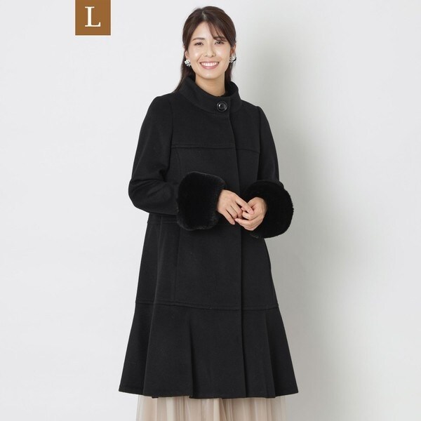 ウールビーバー ロングコート(コート)｜TO BE CHIC(トゥー ビー