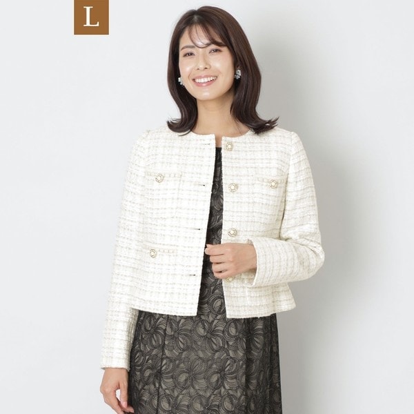 トゥービーシック(TO BE CHIC) レディース ノーカラージャケット