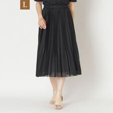 【L】シアーマルチプリーツ スカート