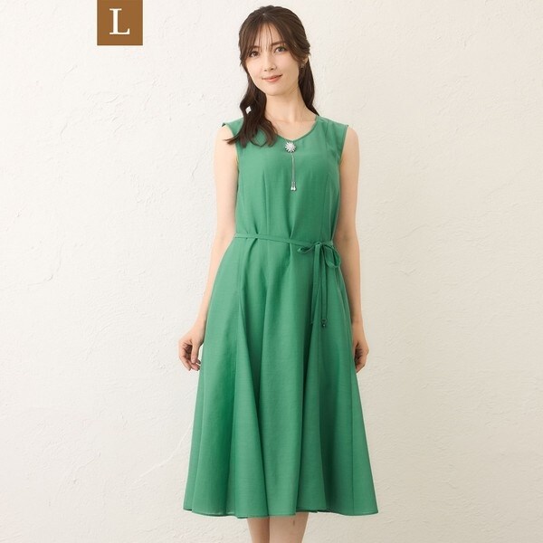 TO BE CHIC トゥービーシック バイカラーノースリーブワンピース 40 TO BE CHIC トゥービーシック バイカラーノースリーブワンピース 40