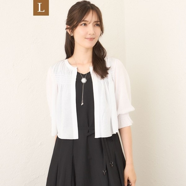 美品　トゥービーシック チュニック　40　TO BE CHIC　レディース L】ウエーブローン チュニックブラウス(トップス)｜TO BE CHIC