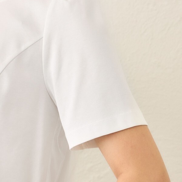 【L】チュールネットコンビ チュニック