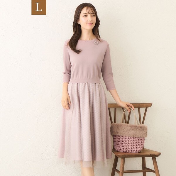 tobechic大きいサイズ44♥︎チュニック TO BE CHIC 大きいサイズ 44 花