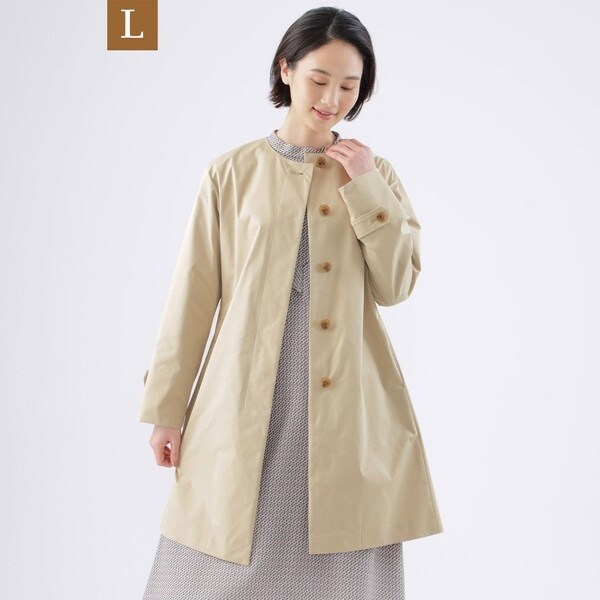 撥水】コットンライク ストレッチコート | アンタイトル(UNTITLED