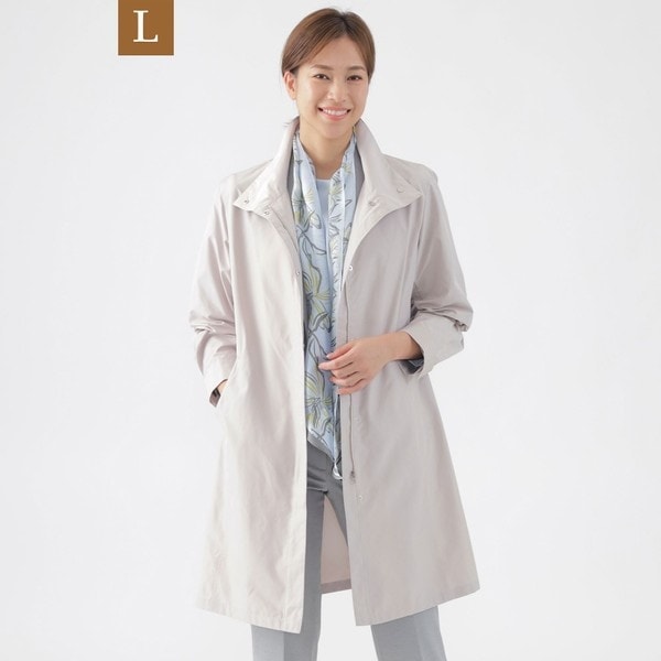 はっ水】ハイカウントタフタ スプリングコート | トゥービーシック(TO