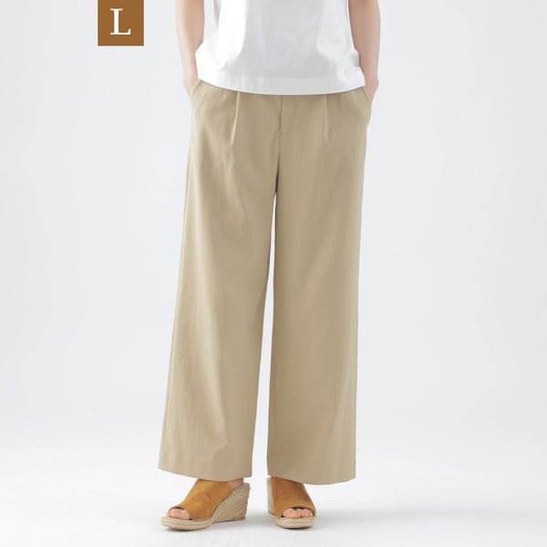 【L】【透け防止】【吸水速乾】【接触冷感】【UV対策】【ウォッシャブル】ドライオックスワイドストレー