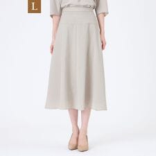【L】【ウォッシャブル】【接触冷感】【吸水速乾】ハイカウントワルツスカート | トランスワーク(TRANS WORK)