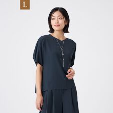 【L】【吸水速乾・接触冷感・UV・ウォッシャブル】ファンクションデシン