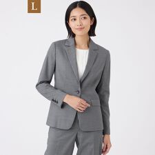 【L】【美シリーズ】パワーストレッチジャケット