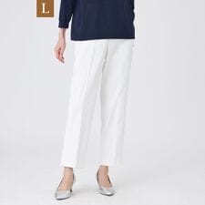 【L】【透け防止・吸水速乾・接触冷感・UV対策・ウォッシャブル】ドライオックスパンツ