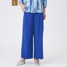 【L】【透け防止・吸水速乾・接触冷感・UV対策・ウォッシャブル】ドライオックスパンツ