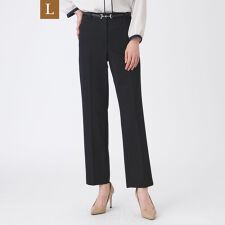 【L】【美シリーズ・ウォッシャブル】トリアセスビンダイアゴナルパンツ