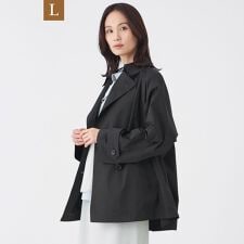 【L】【はっ水・ウォッシャブル】SOLOTEXタフタコート