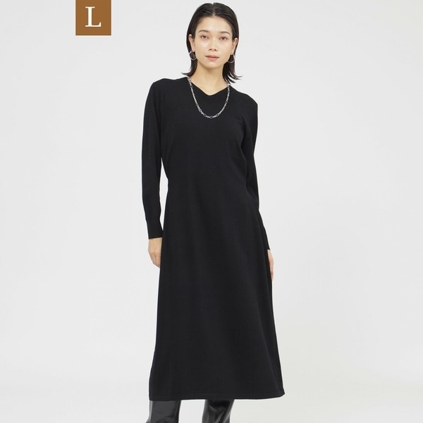 ツイードニットドッキングドレス | ブルーレーベル・クレストブリッジ