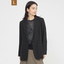 【L】【カタログ掲載品】【ウォッシャブル】シアーヴィンテージスラブテーラージャケット