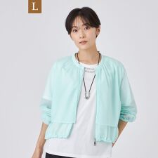 【L】【ウォッシャブル】シアージャージージャケット