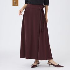 【L】【カタログ掲載品】【マシンウォッシャブル】ヴィーナスストレッチフレアスカート