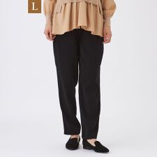 【L】【カタログ掲載】【マシンウォッシャブル】ヴィーナスストレッチテーパードパンツ