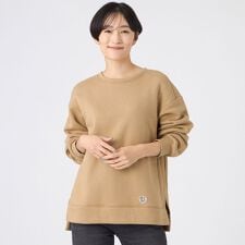 【L】【カタログ掲載】【ウォッシャブル】タイガーパッチ裏起毛スウェット