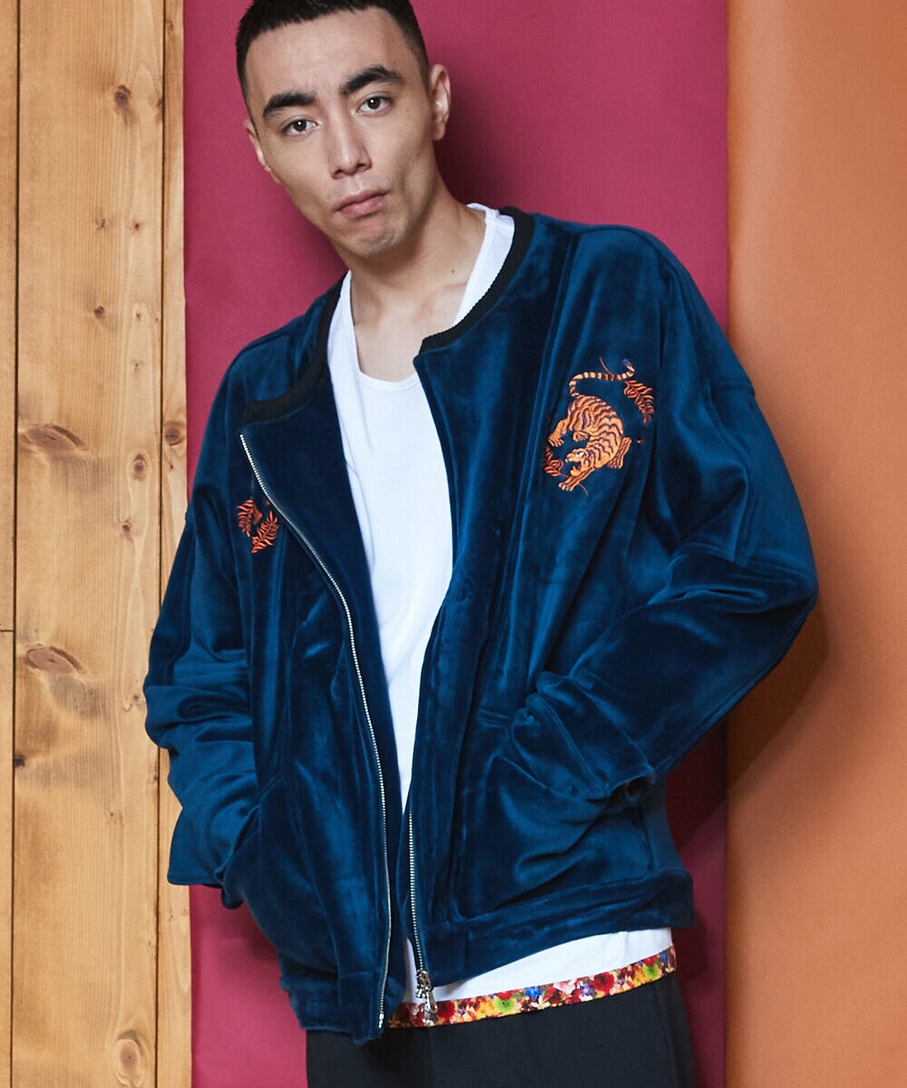 rehacer : Dolman Wide Souvenir Jacket | レアセル(rehacer