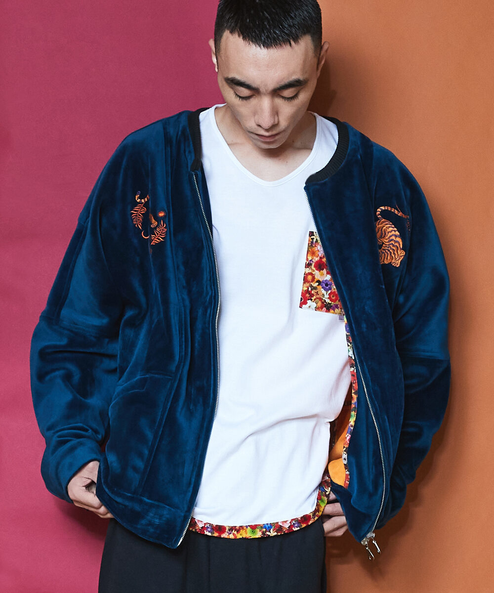 rehacer : Dolman Wide Souvenir Jacket | レアセル(rehacer 