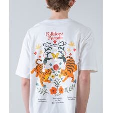 rehacer TEE : Flower Parade Wide TEE