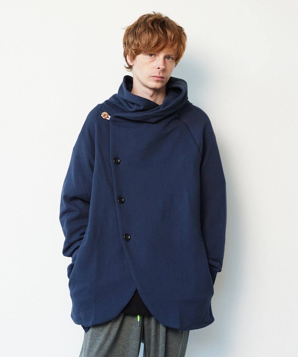 rehacer : Slack Hooded Cardigan | レアセル(rehacer) | 01145140025