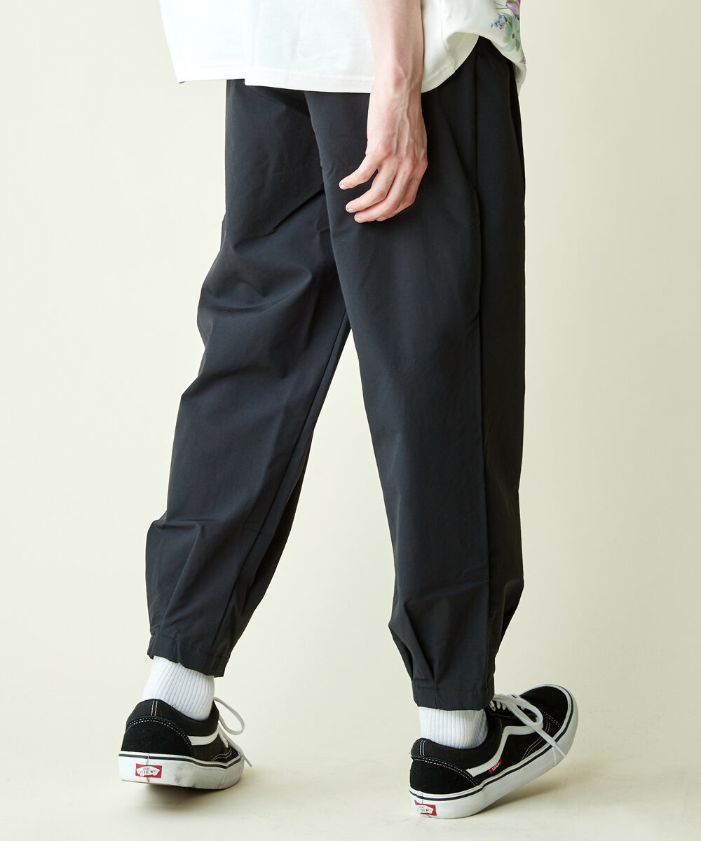 rehacer : Balloon Tuck Wide Tapered Pants | レアセル(rehacer