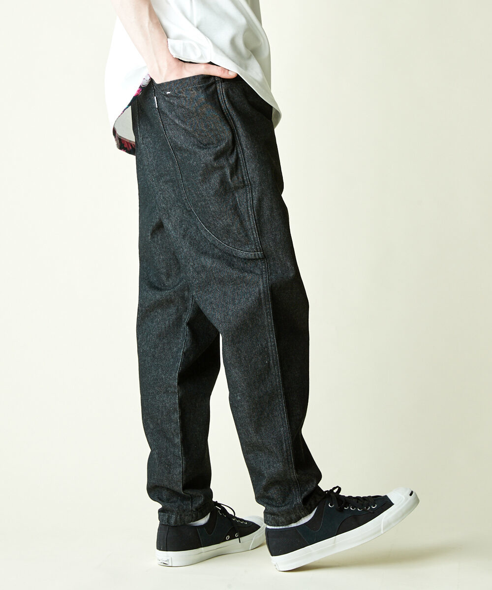 rehacer : Big Pocket Wide Tapered Denim | レアセル(rehacer