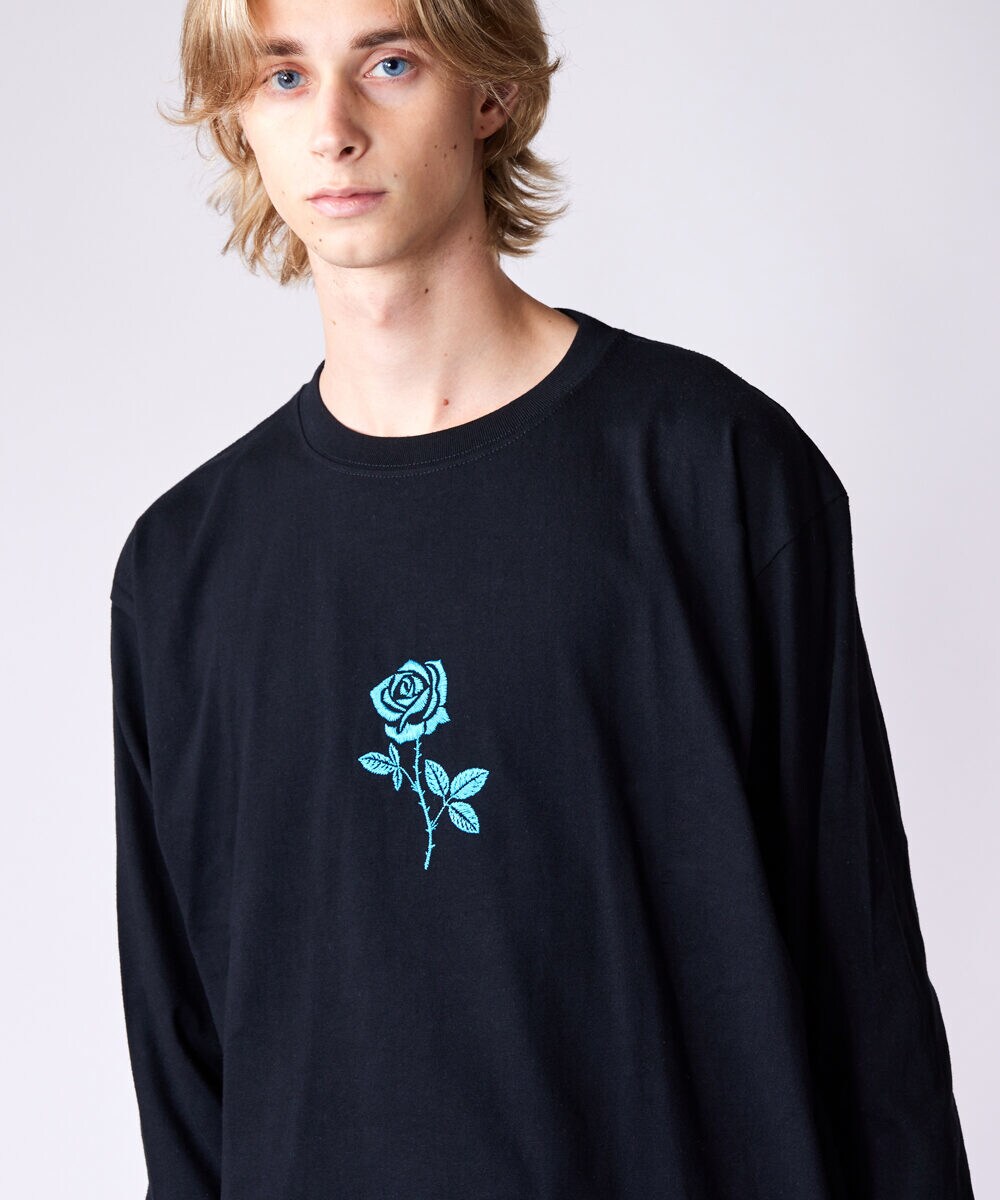 [�}���C]rehacer : One Rose Wide L/S/���A�Z���irehacer�j Black