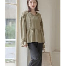 ツーハッチ(tu-hacci)の水陸両用 UVカット フリルラッシュガード