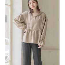 ツーハッチ(tu-hacci)の水陸両用 UVカット フリルラッシュガード