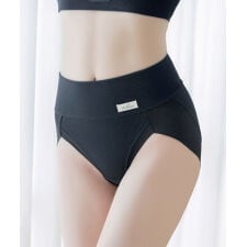 リブストレッチ骨盤ガードルショーツ【ミドル丈】