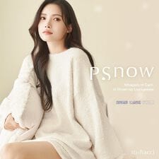 ツーハッチ(tu-hacci)の《P.snow》ボートネックトップス