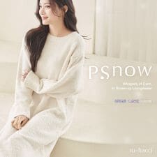 ツーハッチ(tu-hacci)の《P.snow》ロングワンピース