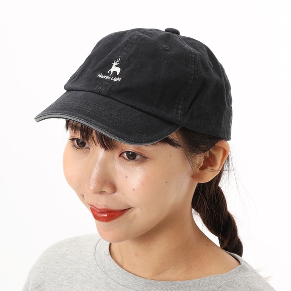 【Nordic　Light】キャンパス６パネルキャップ(5色展開/サイズF/手洗い可/秋冬)