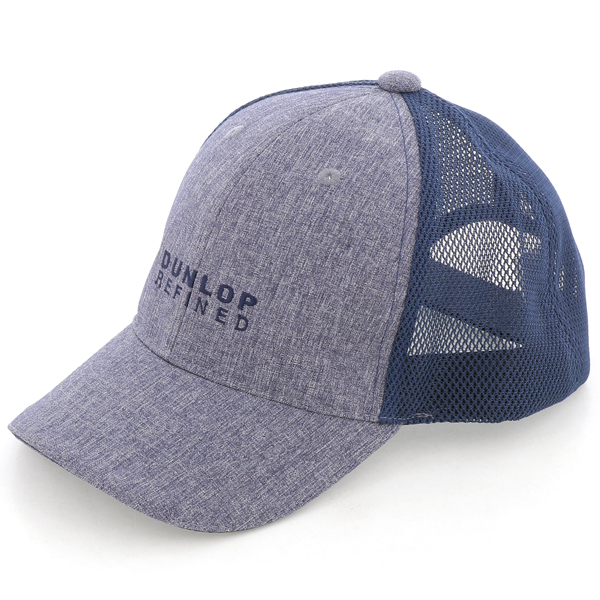 DUNLOP REFINED】シャンブレーメッシュCAP(2色展開/フリーサイズ/春夏