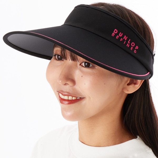 DUNLOP REFINED】クルクルバイザー(2色展開/サイズフリー/ポケッタブル