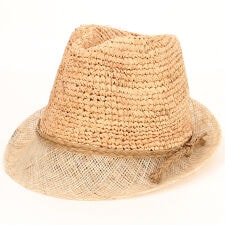 【メンズ】ラフィア中折れ(ラフィア/清涼感/春夏)