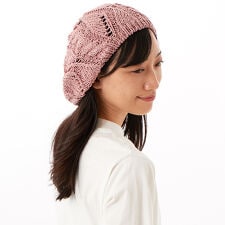 【レディース】無地ベレー(3色展開/フリーサイズ/韓国製/綿/通期)