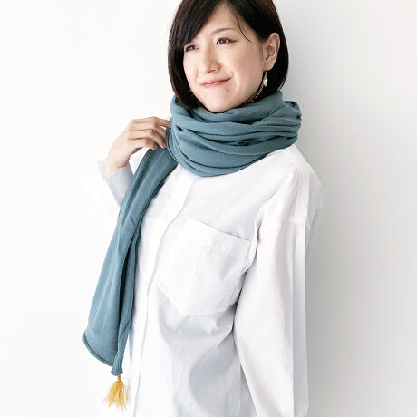 タッセル付き大判ストール スラッシュナイン Nine ファッション通販 マルイウェブチャネル