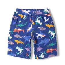 サメ柄５分丈ハーフパンツ