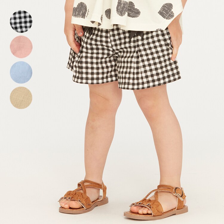 リボンつき キュロット パンツ リボン付きキュロットパンツ | ムージョンジョン(moujonjon